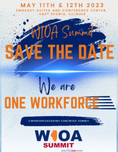 WIOA Summit 2023 Save the Date Decorative Graphic