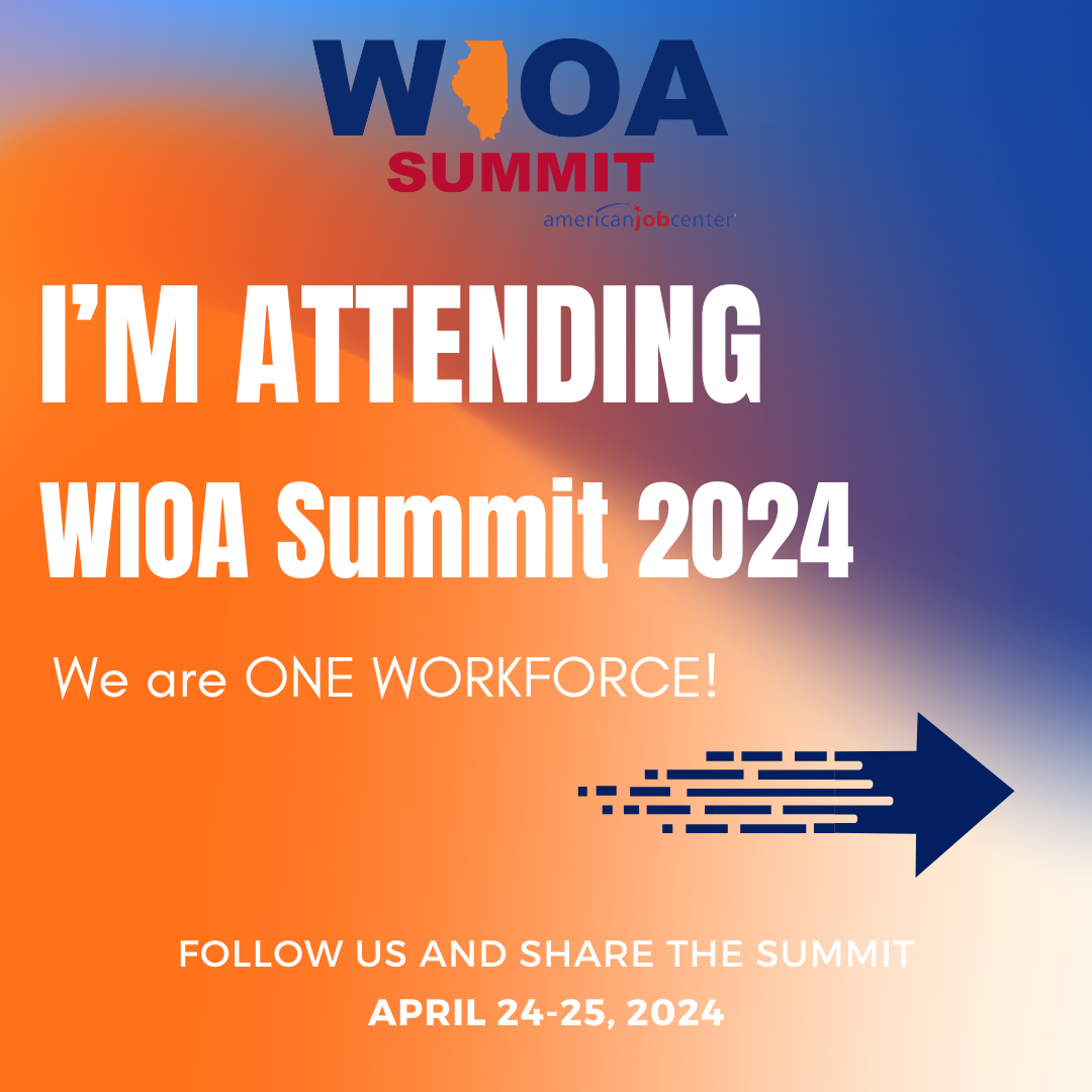 I'm attending the WIOA Summit 2024